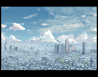 習作 大都会の風景 - "かんたんお手軽ブラシ" 作画例: penta-1074-css.jpg
