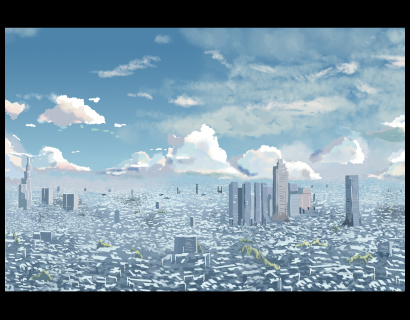 習作 大都会の風景 - "かんたんお手軽ブラシ" 作画例: penta-1074-css.jpg