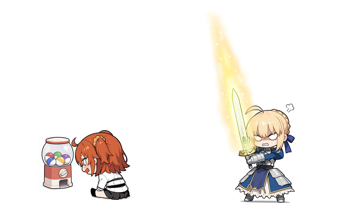 「ガチャはそこまでです、マスター！」