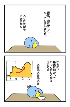 忙しかった