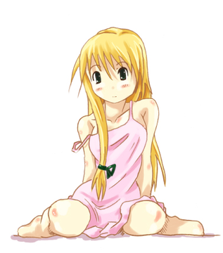 金髪の少女？