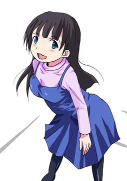 青いワンピース