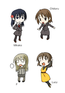 デフォルメキャラクターのテスト