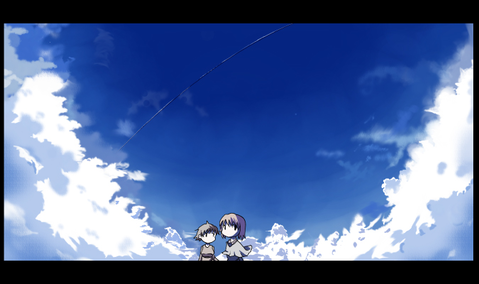 軌道リングのある風景