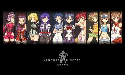 ヴァンガードプリンセス キャラクターイラスト