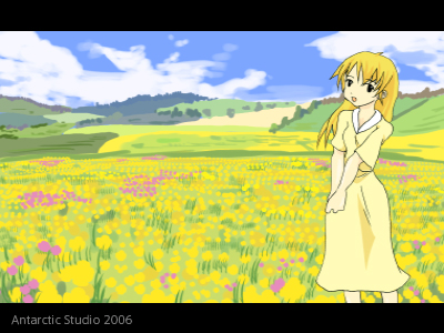 昔のイラストのリテイク